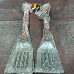 BBQ Essentials Stainless Steel Grill Spatula Set